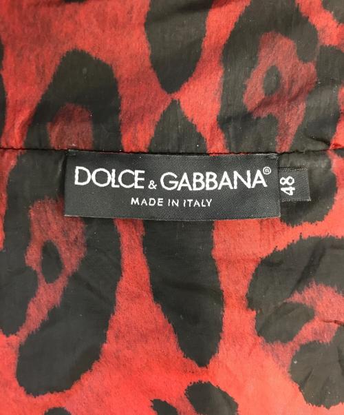 DOLCE & GABBANA（ドルチェ＆ガッバーナ）DOLCE & GABBANA (ドルチェ＆ガッバーナ) ジャケット レッド サイズ:48の古着・服飾アイテム