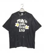 READYMADEレディメイド）の古着「PEACE TEE」｜ブラック