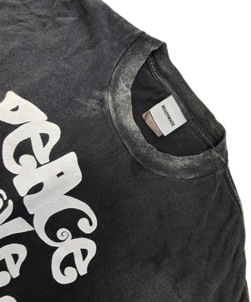READYMADE（レディメイド）READYMADE (レディメイド) PEACE TEE ブラック サイズ:XLの古着・服飾アイテム