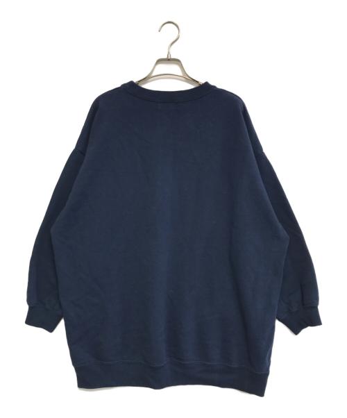 Hysteric Glamour（ヒステリックグラマー）Hysteric Glamour (ヒステリックグラマー) CONEY ISLAND刺繍スウェット ネイビー サイズ:FREEの古着・服飾アイテム