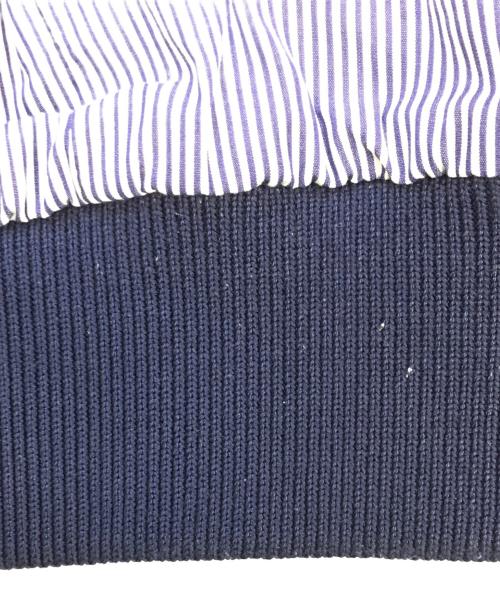 GUCCI（グッチ）GUCCI (グッチ) スエード レザージャケット ブルー サイズ:46の古着・服飾アイテム