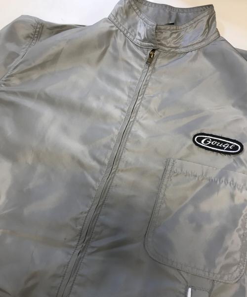 Gouge（ゴージ）Gouge (ゴージ) ナイロンジャケット グレー サイズ:Sの古着・服飾アイテム