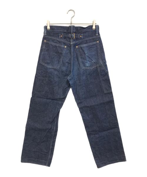 ATLAST & CO（アットラスト）ATLAST & CO (アットラスト) シンチバックペインターデニムパンツ インディゴ サイズ:32の古着・服飾アイテム