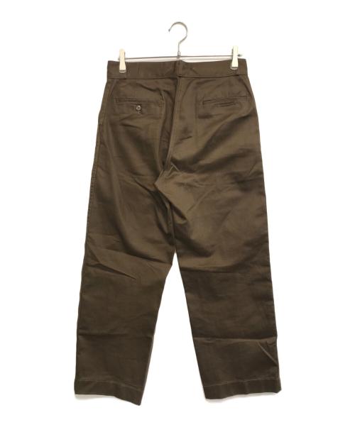 ATLAST & CO（アットラスト）ATLAST & CO (アットラスト) ワークトラウザーパンツ ブラウン サイズ:32の古着・服飾アイテム