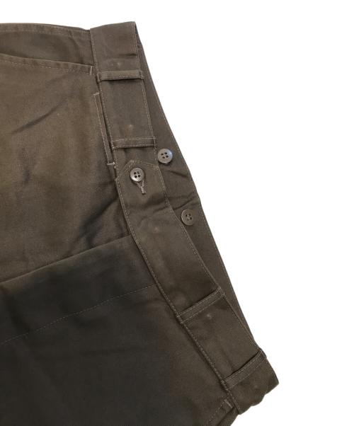 ATLAST & CO（アットラスト）ATLAST & CO (アットラスト) ワークトラウザーパンツ ブラウン サイズ:32の古着・服飾アイテム