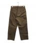 ATLAST & CO (アットラスト) ワークトラウザーパンツ ブラウン サイズ:32：20000円