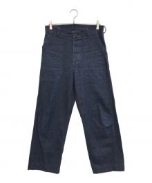 BUTCHER PRODUCTS（ブッチャープロダクツ）の古着「デニムトラウザーパンツ」｜インディゴ