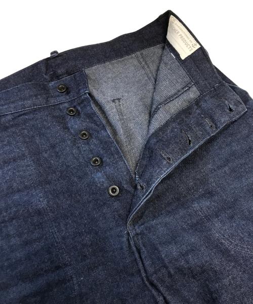 BUTCHER PRODUCTS（ブッチャープロダクツ）BUTCHER PRODUCTS (ブッチャープロダクツ) デニムトラウザーパンツ インディゴ サイズ:W30の古着・服飾アイテム