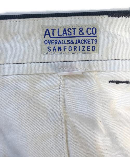 ATLAST & CO（アットラスト）ATLAST & CO (アットラスト) ワークパンツ ネイビー サイズ:32の古着・服飾アイテム
