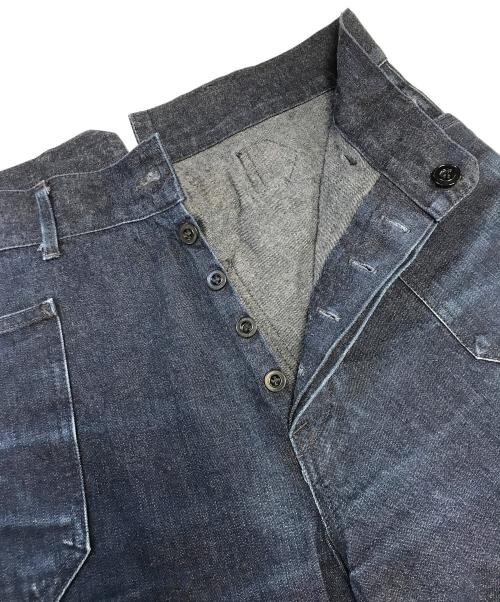 BUTCHER PRODUCTS（ブッチャープロダクツ）BUTCHER PRODUCTS (ブッチャープロダクツ) シンチバック デニムトラウザーパンツ インディゴ サイズ:30の古着・服飾アイテム