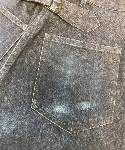 BUTCHER PRODUCTS（ブッチャープロダクツ）BUTCHER PRODUCTS (ブッチャープロダクツ) シンチバック デニムトラウザーパンツ インディゴ サイズ:30の古着・服飾アイテム