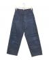 BUTCHER PRODUCTS（ブッチャープロダクツ）の古着「シンチバック デニムトラウザーパンツ」｜インディゴ