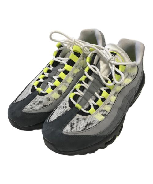 NIKE（ナイキ）NIKE (ナイキ) Air Max 95 OG Neon Yellow グレー×イエロー サイズ:27㎝の古着・服飾アイテム