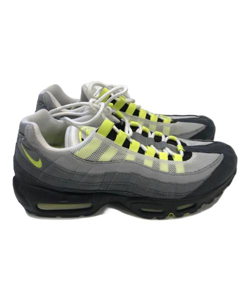 NIKE（ナイキ）NIKE (ナイキ) Air Max 95 OG Neon Yellow グレー×イエロー サイズ:27㎝の古着・服飾アイテム