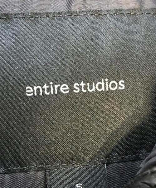 entire studios（エンタイアスタジオ）entire studios (エンタイアスタジオ) UVR PUFFER PUPIL ブラック サイズ:Sの古着・服飾アイテム