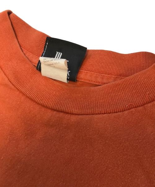 HARLEY-DAVIDSON（ハーレーダビッドソン）HARLEY-DAVIDSON (ハーレーダビッドソン) 袖プリロングスリーブカットソー オレンジ サイズ:Lの古着・服飾アイテム