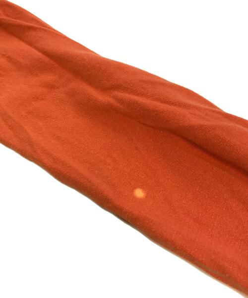 HARLEY-DAVIDSON（ハーレーダビッドソン）HARLEY-DAVIDSON (ハーレーダビッドソン) 袖プリロングスリーブカットソー オレンジ サイズ:Lの古着・服飾アイテム