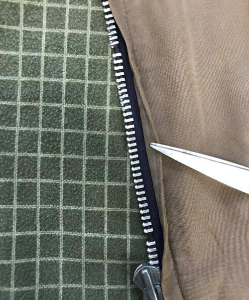 VINTAGE（ヴィンテージ）VINTAGE (ヴィンテージ) フルジップジャケット ブラウン サイズ:表記なしの古着・服飾アイテム