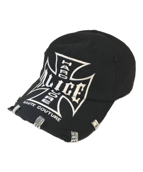 ALICE Hollywood（アリス ハリウッド）ALICE Hollywood (アリス ハリウッド) CHOPPER CAP ブラック サイズ:表記なしの古着・服飾アイテム