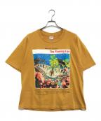 バンドTシャツバンドTシャツ）の古着「90's the flaming lips(ザ・フレーミング・リップス) バンドTシャツ」｜イエロー