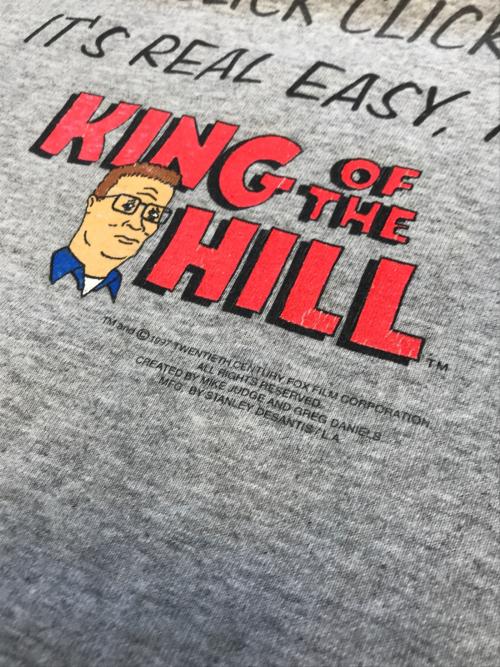 STANLEY DESANTIS（スタンリーデサンティス）STANLEY DESANTIS (スタンリーデサンティス) プリントTシャツ グレー サイズ:XLの古着・服飾アイテム