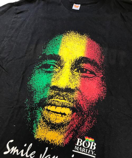 sun island（サンイアイランド）sun island (サンイアイランド) BOB MARLEY (ボブ・マーリィ) アーティストTシャツ ブラック サイズ:Lの古着・服飾アイテム