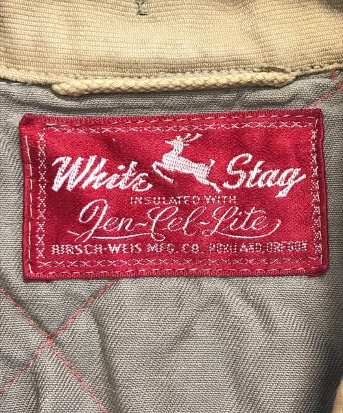 White stag（ホワイトスタッグ）White stag (ホワイトスタッグ) ハンティングジャケット ブラウン サイズ:不明の古着・服飾アイテム