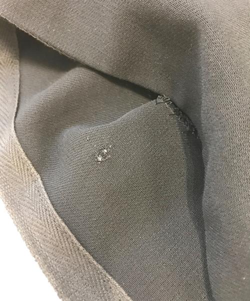 GIORGIO ARMANI（ジョルジョアルマーニ）GIORGIO ARMANI (ジョルジョアルマーニ) ウールドレープスラックス ブラック サイズ:44の古着・服飾アイテム