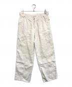 A MACHINEエーマシン）の古着「リネンパンツ」｜ホワイト