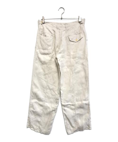 A MACHINE（エーマシン）A MACHINE (エーマシン) リネンパンツ ホワイト サイズ:2の古着・服飾アイテム