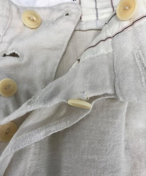 A MACHINE（エーマシン）A MACHINE (エーマシン) リネンパンツ ホワイト サイズ:2の古着・服飾アイテム