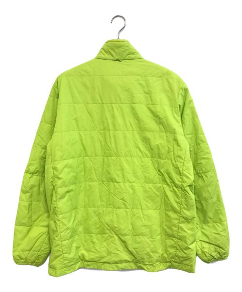 Patagonia（パタゴニア）Patagonia (パタゴニア) パファージャケット 黄緑 サイズ:Lの古着・服飾アイテム