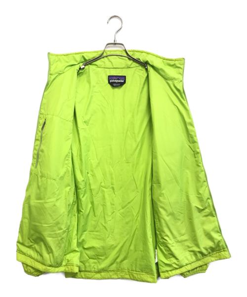 Patagonia（パタゴニア）Patagonia (パタゴニア) パファージャケット 黄緑 サイズ:Lの古着・服飾アイテム