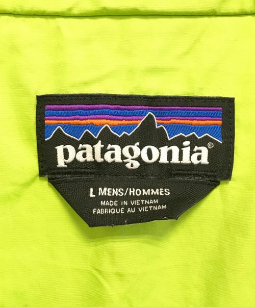 Patagonia（パタゴニア）Patagonia (パタゴニア) パファージャケット 黄緑 サイズ:Lの古着・服飾アイテム