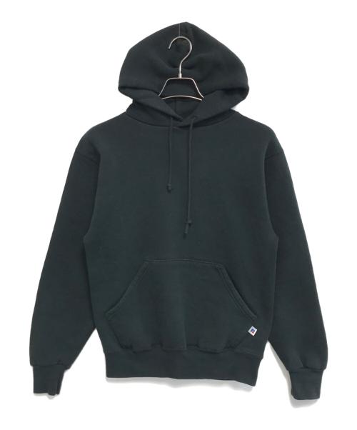 RUSSELL ATHLETIC（ラッセルアスレチック）RUSSELL ATHLETIC (ラッセルアスレチック) プルオーバーパーカー ブラック サイズ:Sの古着・服飾アイテム