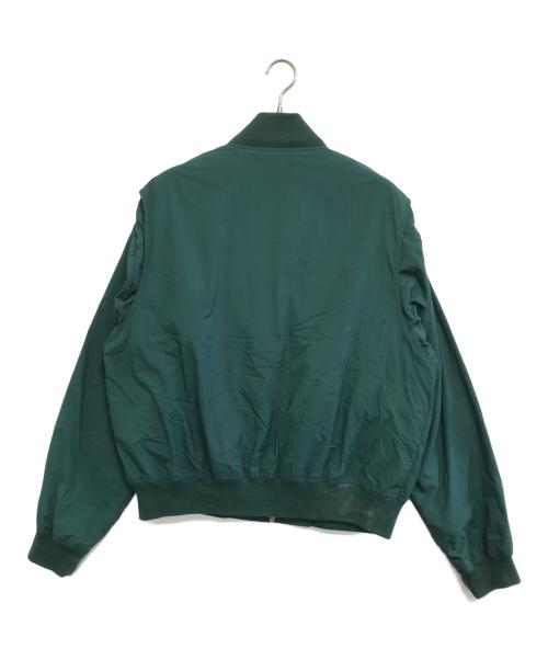 POLO RALPH LAUREN（ポロ・ラルフローレン）POLO RALPH LAUREN (ポロ・ラルフローレン) Shawl Collar Blouson グリーン サイズ:Lの古着・服飾アイテム