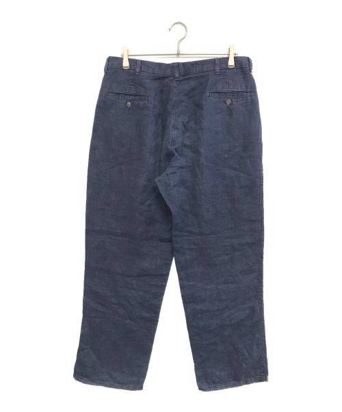 POLO RALPH LAUREN（ポロ・ラルフローレン）POLO RALPH LAUREN (ポロ・ラルフローレン) リネンパンツ ネイビー サイズ:36/30の古着・服飾アイテム
