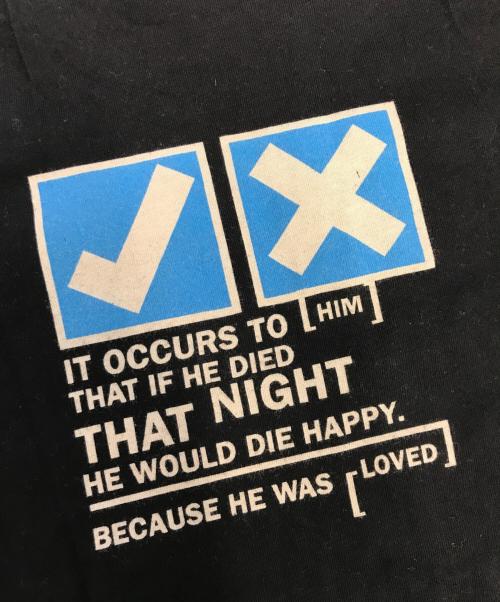 バンドTシャツ（バンドTシャツ）バンドTシャツ (バンドTシャツ) 90s RADIO HEAD(レディオヘッド) バンドTシャツ ブラック サイズ:MEDIUMの古着・服飾アイテム