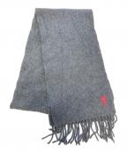 amiアミ）の古着「RED ADC SCARF」｜グレー