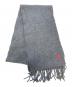ami（アミ）の古着「RED ADC SCARF」｜グレー
