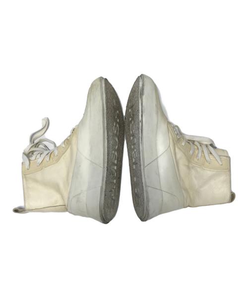 AMBUSH（アンブッシュ）AMBUSH (アンブッシュ) LEATHER MIX HI-TOP SNEAKER ベージュ サイズ:43の古着・服飾アイテム