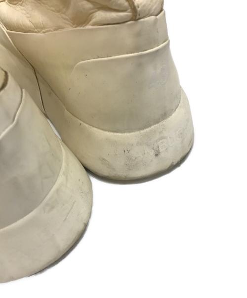 AMBUSH（アンブッシュ）AMBUSH (アンブッシュ) LEATHER MIX HI-TOP SNEAKER ベージュ サイズ:43の古着・服飾アイテム