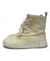 AMBUSH (アンブッシュ) LEATHER MIX HI-TOP SNEAKER ベージュ サイズ:43：10000円