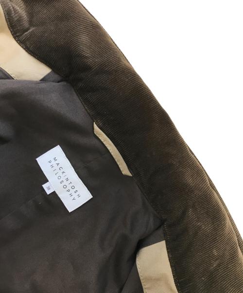 MACKINTOSH PHILOSOPHY（マッキントッシュ フィロソフィー）MACKINTOSH PHILOSOPHY (マッキントッシュ フィロソフィー) ミリタリージャケット ブラウン サイズ:38の古着・服飾アイテム