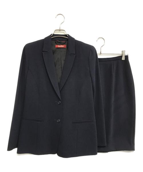 MaxMara（マックスマーラ）MaxMara (マックスマーラ) セットアップ ネイビー サイズ:44の古着・服飾アイテム