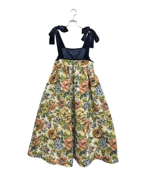 POPPY（ポピー）POPPY (ポピー) ゴブランリボンドレス マルチカラー サイズ:M 未使用品の古着・服飾アイテム