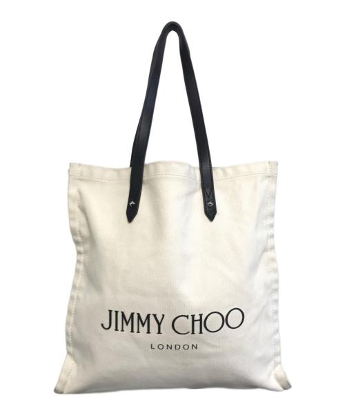 JIMMY CHOO（ジミーチュウ）JIMMY CHOO (ジミーチュウ) キャンバストートバッグ サイズ:表記なしの古着・服飾アイテム