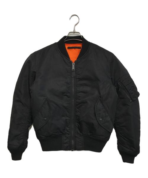 AVIREX（アヴィレックス）AVIREX (アヴィレックス) MA-1ジャケット ブラック サイズ:Mの古着・服飾アイテム