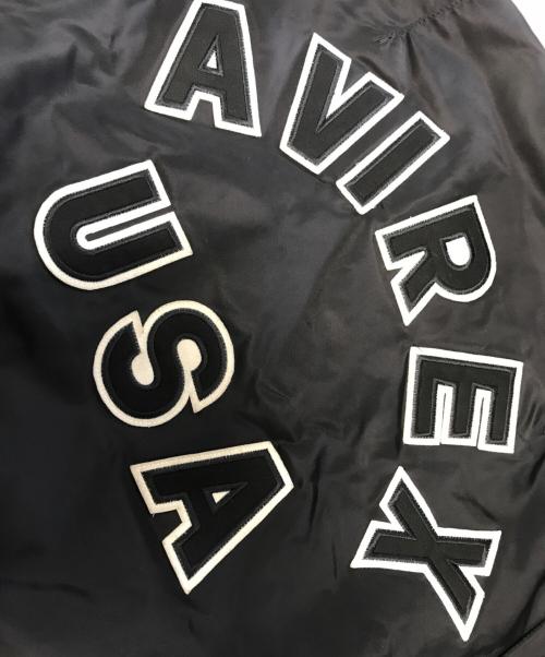 AVIREX（アヴィレックス）AVIREX (アヴィレックス) MA-1ジャケット ブラック サイズ:Mの古着・服飾アイテム