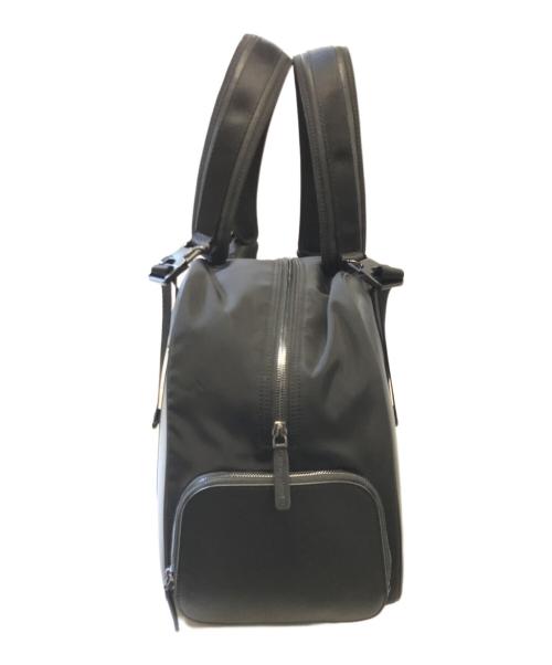 EMPORIO ARMANI（エンポリオ アルマーニ）EMPORIO ARMANI (エンポリオ アルマーニ) ボストンバッグ ブラックの古着・服飾アイテム